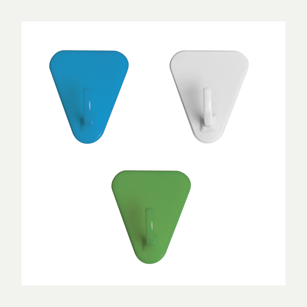 Cabide Adesivo Triangular
